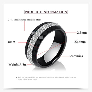 Crystal Western Ring