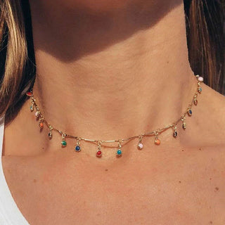 Tassel Chain Choker Necklace