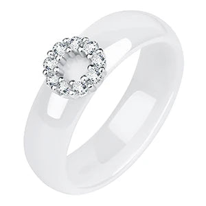 Crystal Zircon Ring 5