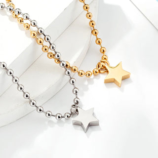 Gold Stainless Pendant Necklace 3