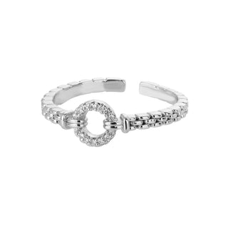 Zircon Gold Ring 17