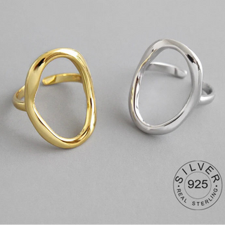 Gold Silver Ring 4