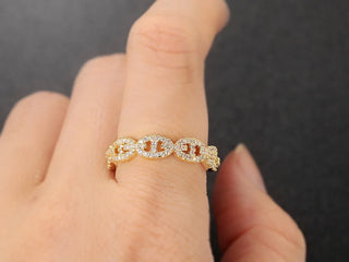 Zircon Gold Ring 2