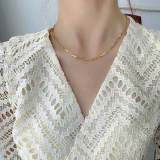 Gold Silver Necklace