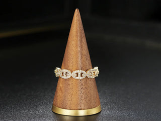 Zircon Gold Ring 2