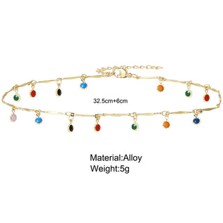 Tassel Chain Choker Necklace