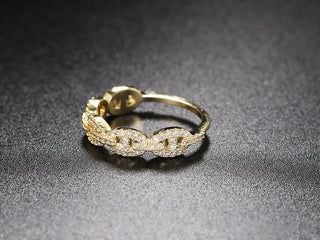 Zircon Gold Ring 2