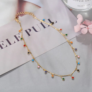 Tassel Chain Choker Necklace