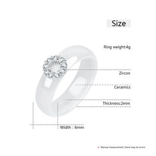 Crystal Zircon Ring 5