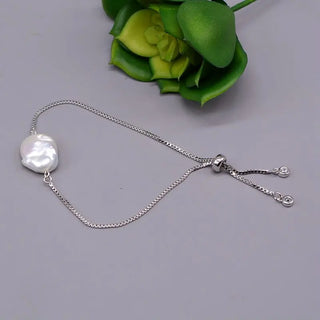 Pearl Silver Bracelet