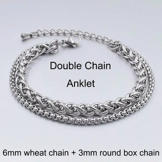Stainless Chain Anklet
