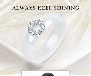 Crystal Zircon Ring 5