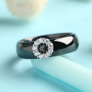 Crystal Zircon Ring 5