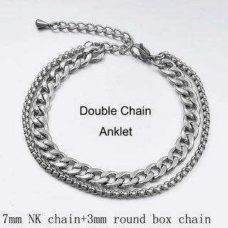 Stainless Chain Anklet