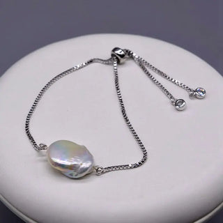 Pearl Silver Bracelet