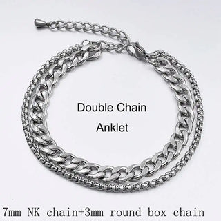 Stainless Chain Anklet
