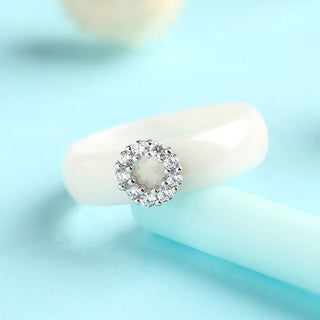 Crystal Zircon Ring 5