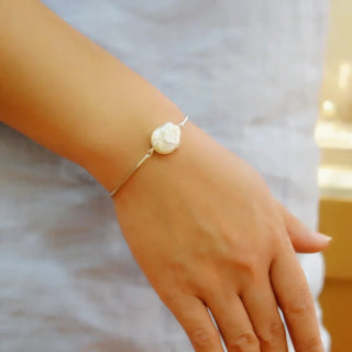 Pearl Silver Bracelet