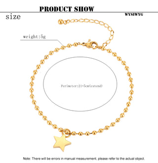 Gold Stainless Pendant Necklace 3