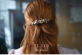 Floral Vintage Hair Barrette