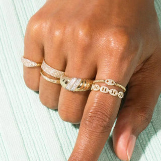 Zircon Gold Ring 2