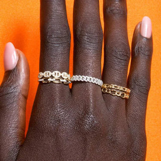 Zircon Gold Ring 2