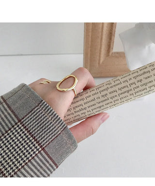 Gold Silver Ring 4