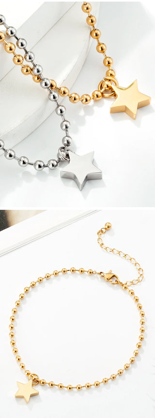 Gold Stainless Pendant Necklace 3