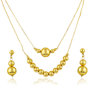 Gold Classic Jewelry Set 2