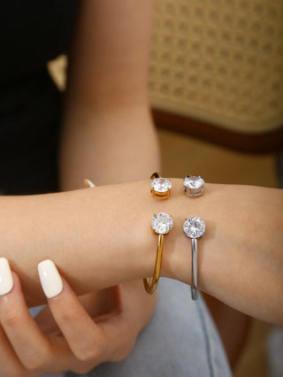 Crystal Gold Bracelet