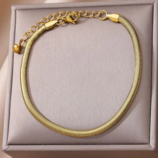 Gold Stainless Anklet 2