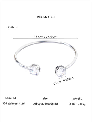 Crystal Gold Bracelet