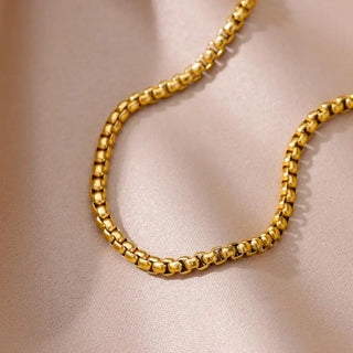 Gold Stainless Anklet 2