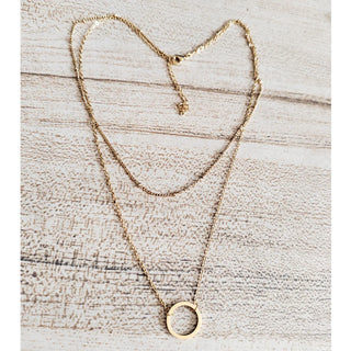 Stainless Chain Pendant Necklace