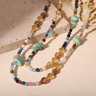 Crystal Gold Necklace
