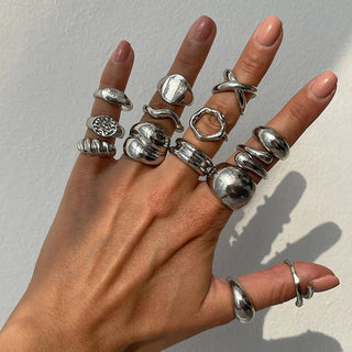Gold Silver Ring 3