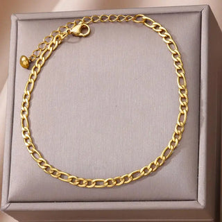 Gold Stainless Anklet 2