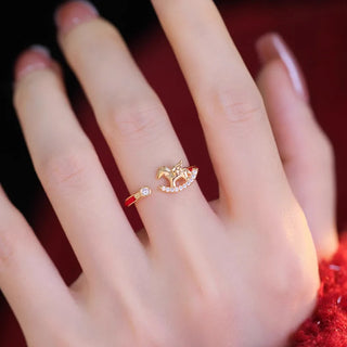 Zircon Gold Ring 16