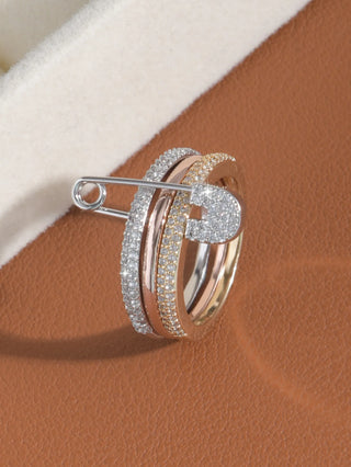 Zircon Gold Ring 5