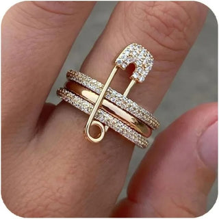 Zircon Gold Ring 5