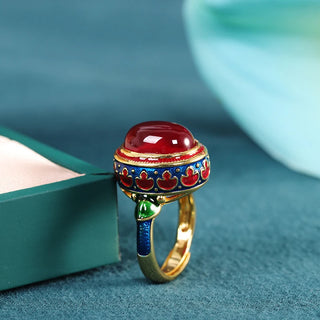 Zircon Gold Ring