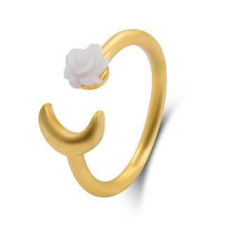 Zircon Silver Ring 4