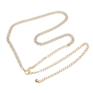 Crystal Chain Waist Belt