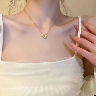 Chain Pendant Choker Necklace 2
