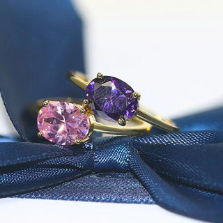 Zircon Gold Ring 6