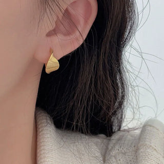 Silver Hoop Earrings 2
