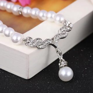 Pearl Pendant Jewelry Set 3