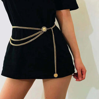 Gold Stainless Waist Belt