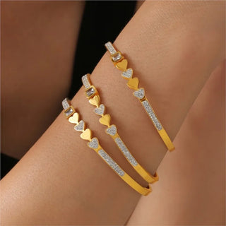 Zircon Gold Bracelet 6