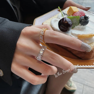 Zircon Gold Ring 7